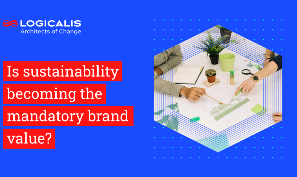 Title image showing - Is sustainability becoming the mandatory brand value? 